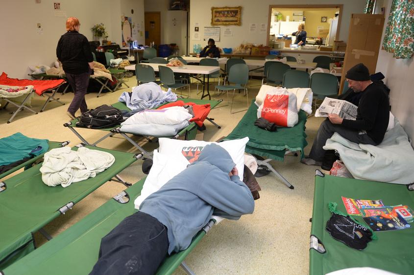 homeless shelter - pic